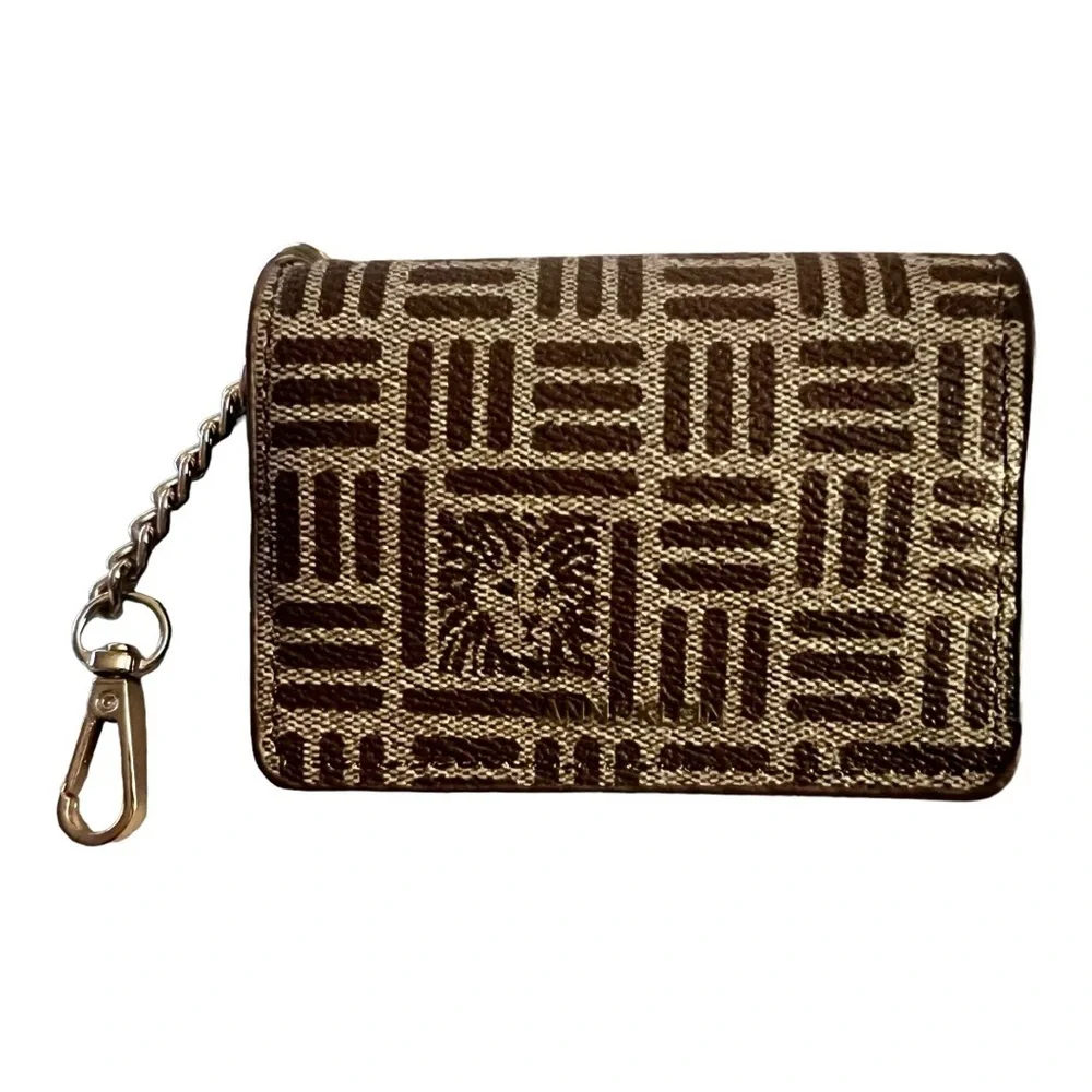 Anne Klein Lion Logo Mini Wallet - Picture 3 of 5